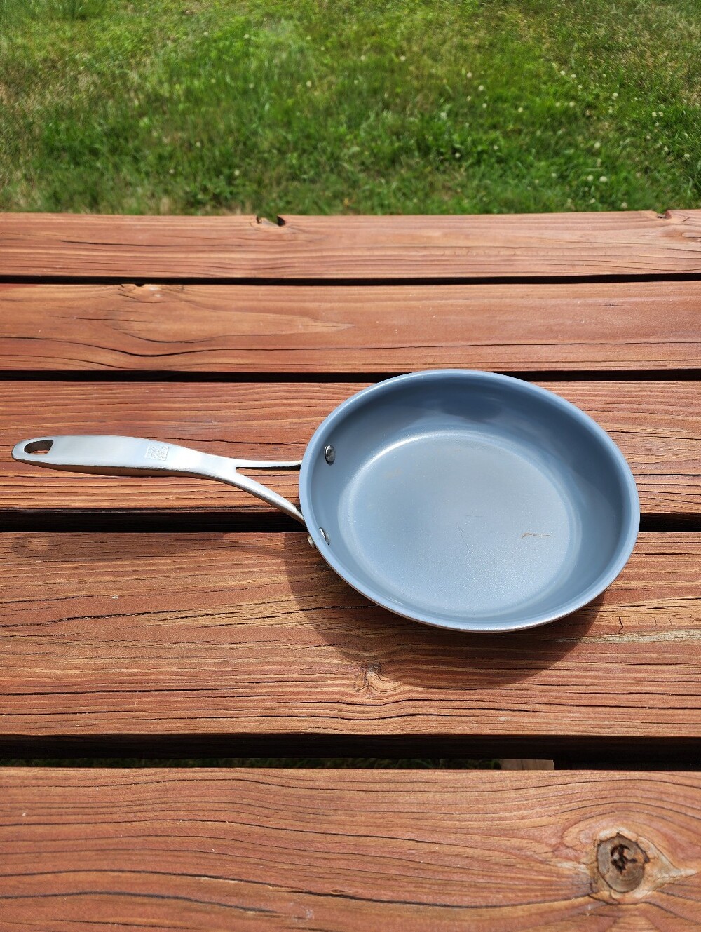 ZWILLING Clad CFX 8-inch Stainless Steel Ceramic Nonstick Fry Pan